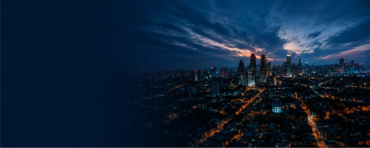 DNS Group Coverage Area City Night